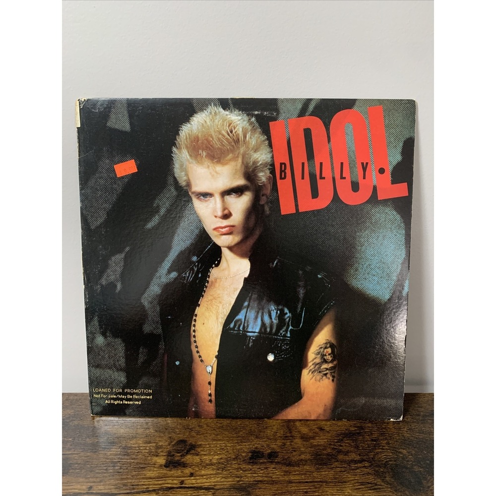 Billy Idol – Billy Idol LP 1982 Chrysalis – FV41377 PROMO/DEMO RARE